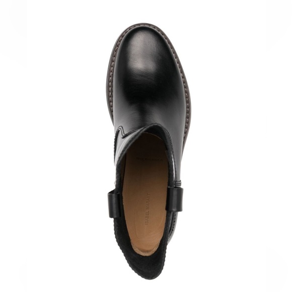 Isabel Marant susee leather wedge ankle boot - Picture 6 of 8